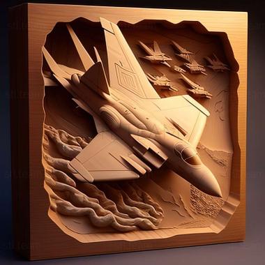 3D model Ace Combat 6 Fires of Liberation game (STL)